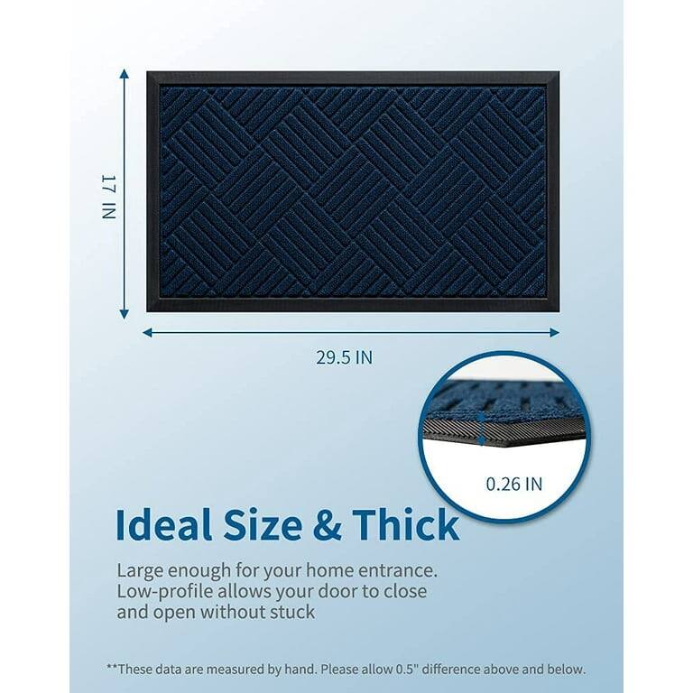 Outdoor Mat Non Slip Door Mat 17" x 29.5" Front Door Mats On Sale